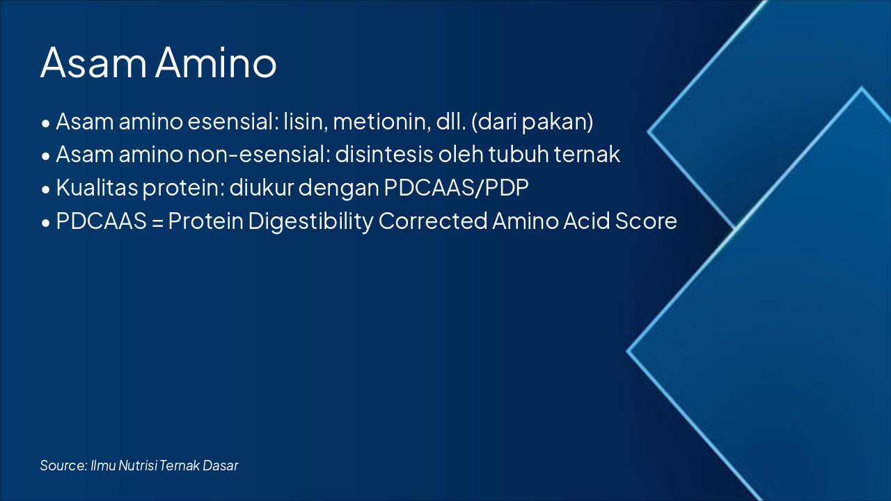 Slide 9 - Asam Amino