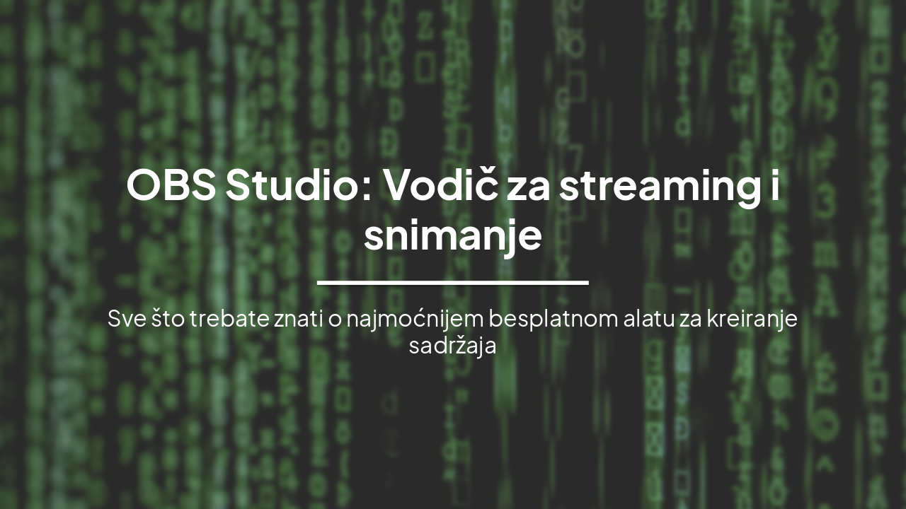 Slide 1 - Programiranje 101