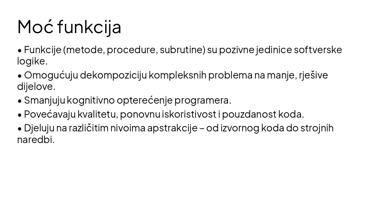 Slide 8 - Moć funkcija