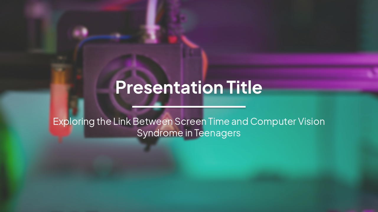 Slide 1 - Presentation Title