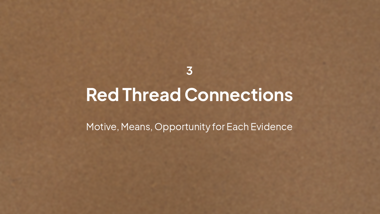 Slide 7 - Red Thread Connections
