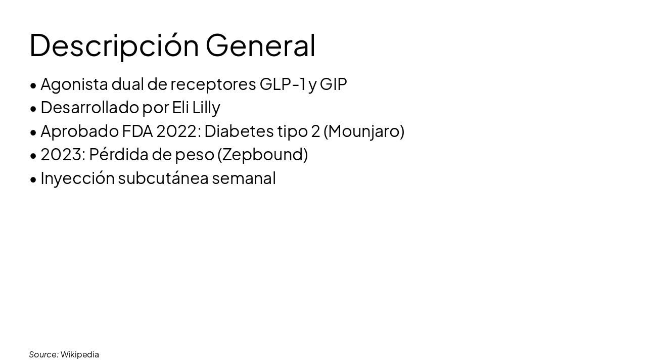 Slide 4 - Descripción General
