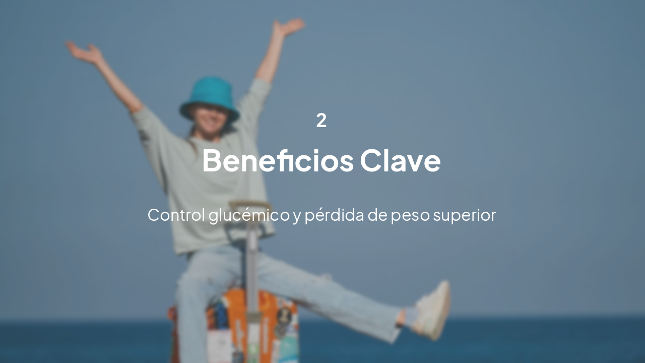 Slide 6 - Beneficios de la Tirzepatida