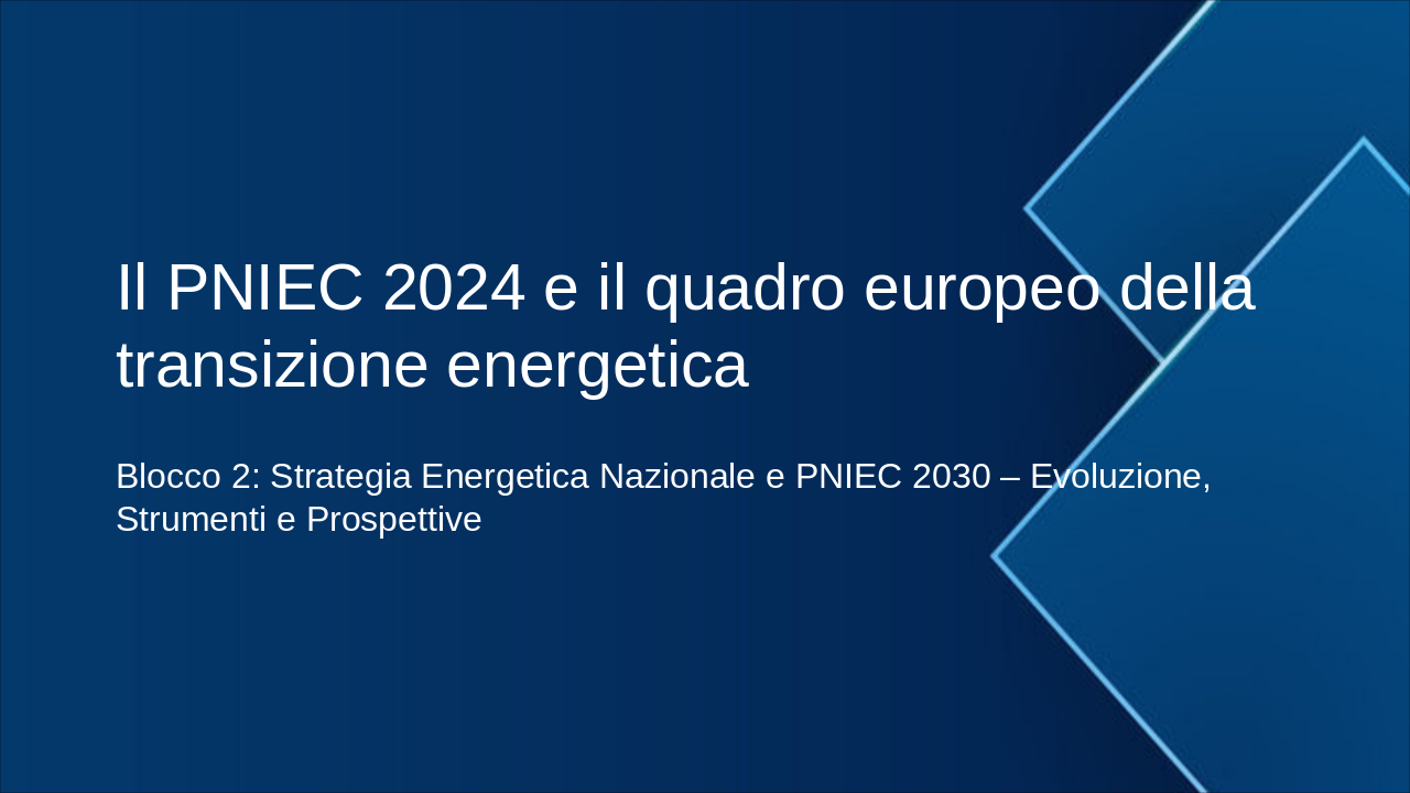 PNIEC 2024: Transizione Energetica Italiana ed EU