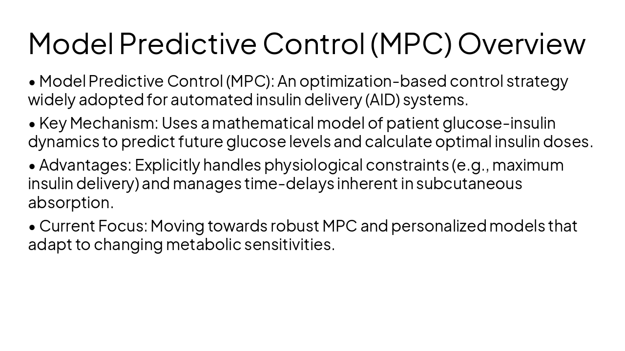 Slide 4 - Model Predictive Control (MPC) Overview