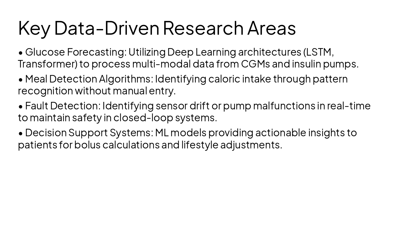 Slide 6 - Key Data-Driven Research Areas