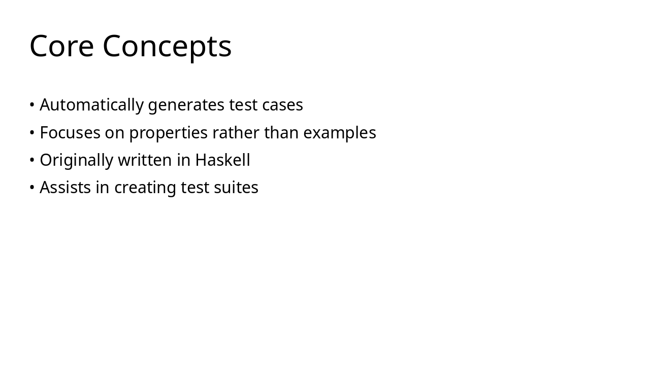 Slide 4 - Core Concepts