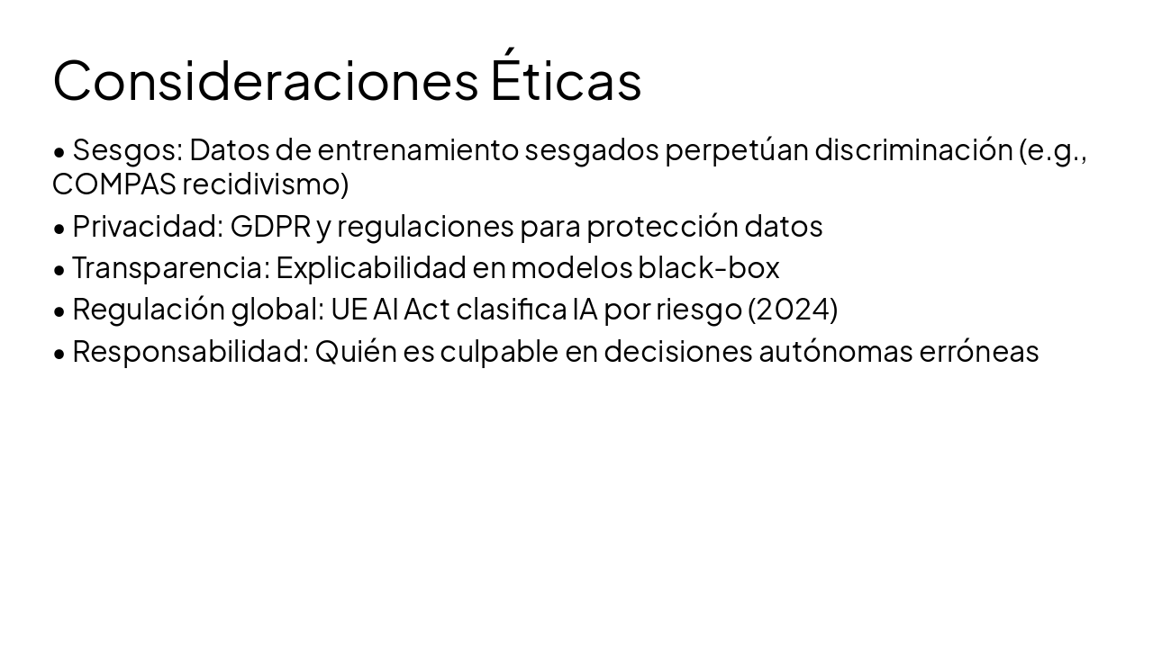 Slide 16 - Consideraciones Éticas