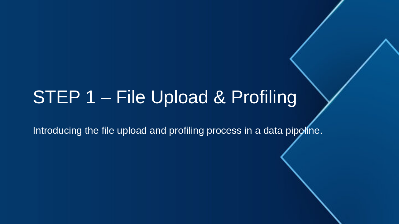 File Upload & Profiling Pipeline