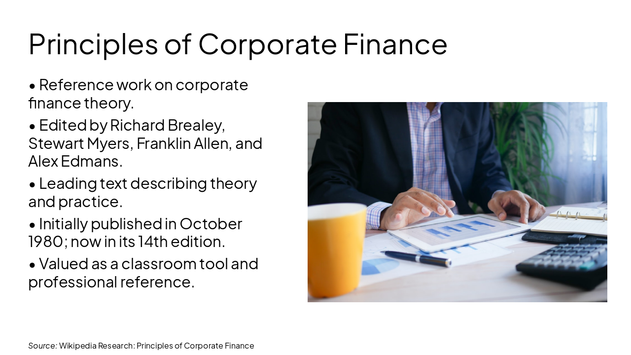 Slide 12 - Principles of Corporate Finance