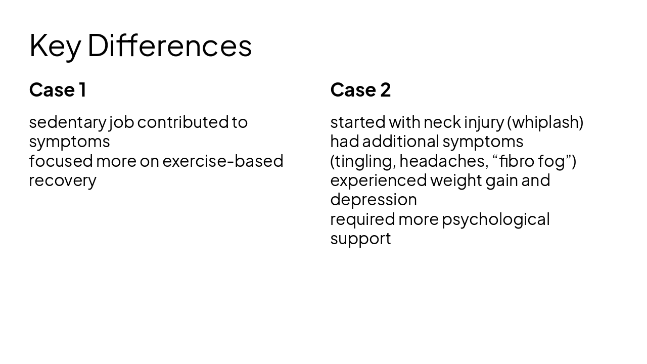 Slide 4 - Key Differences