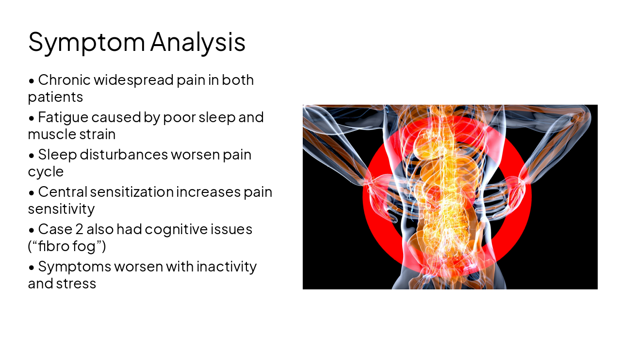 Slide 7 - Symptom Analysis