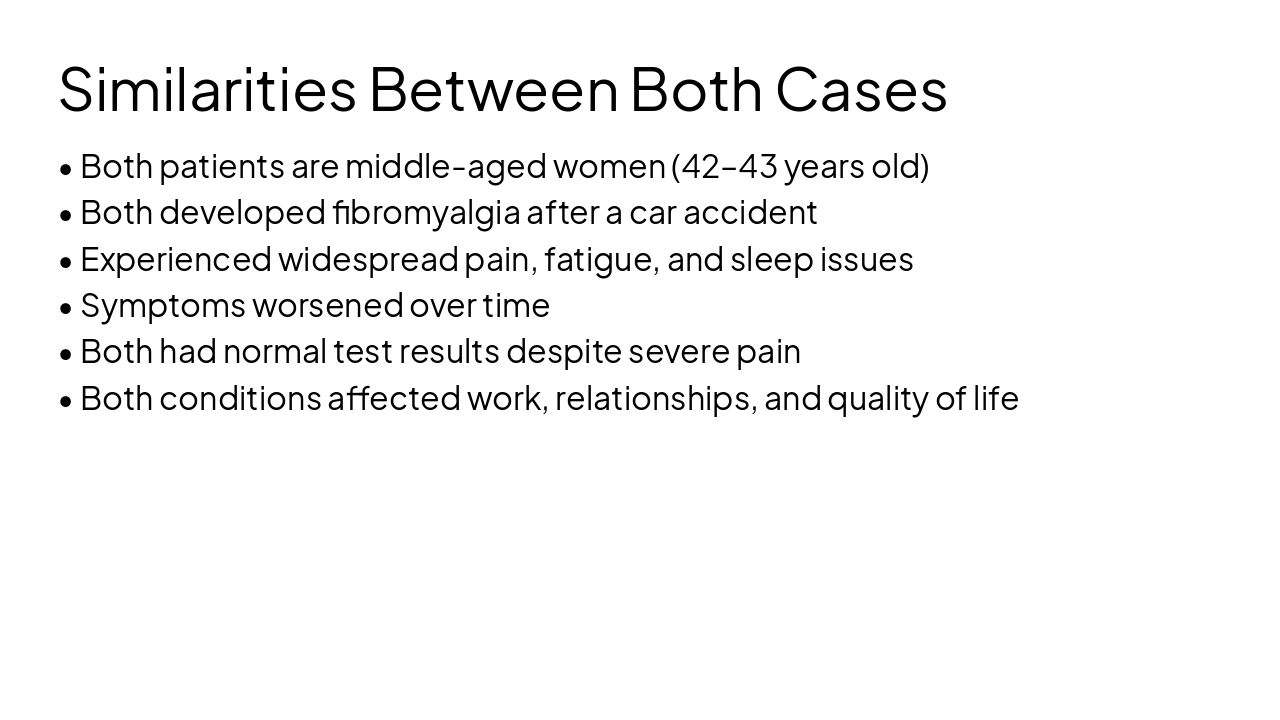 Slide 3 - Similarities Between Both Cases