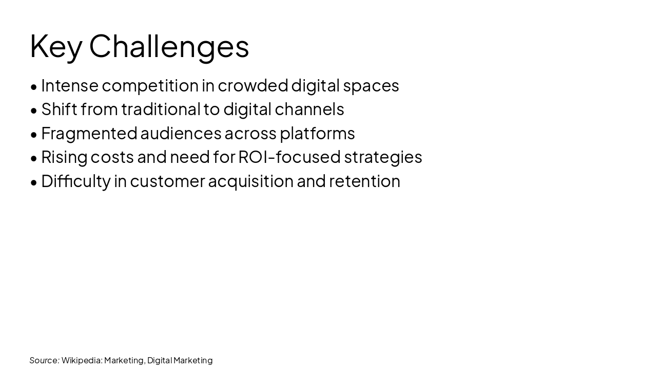 Slide 4 - Key Challenges