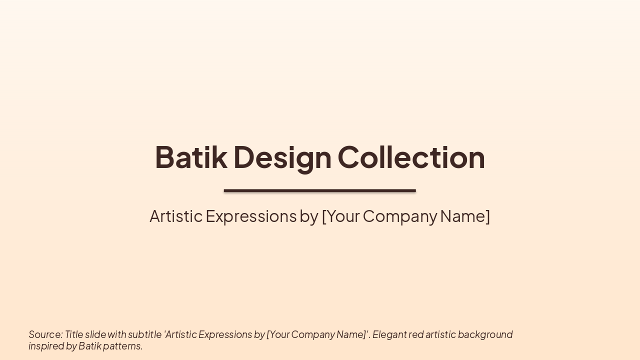 Batik Design Collection Showcase (29 chars)