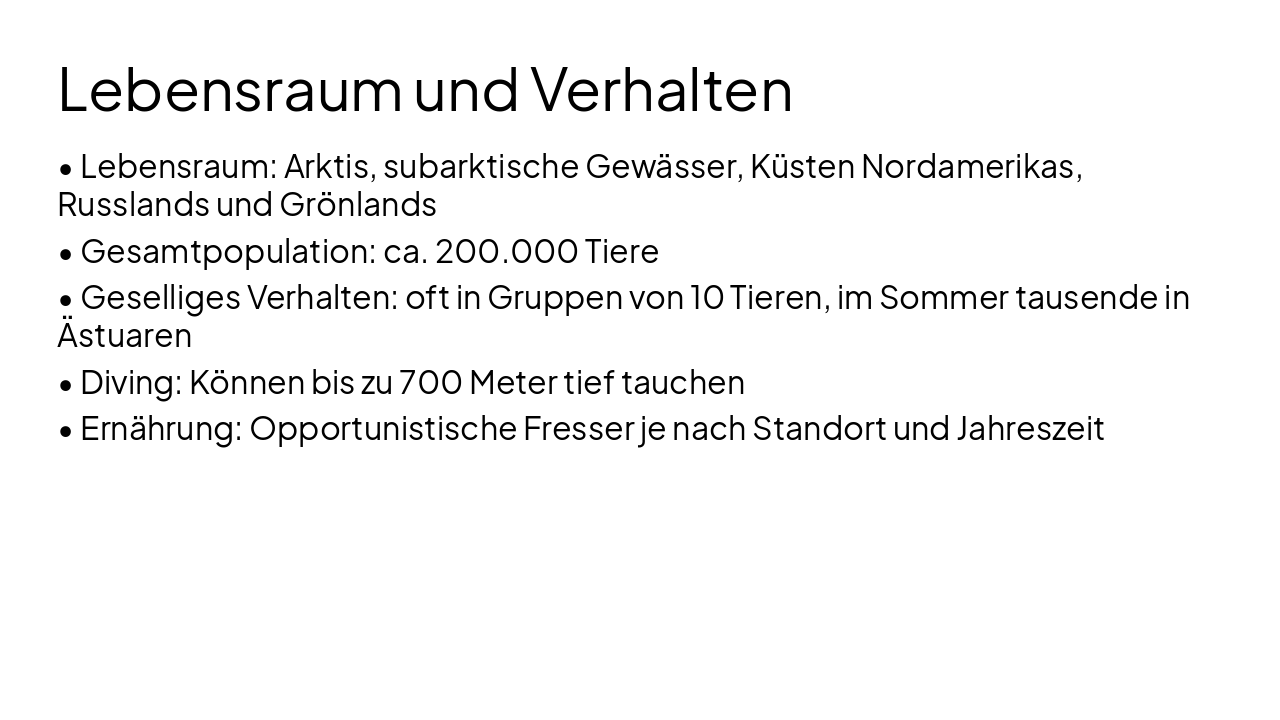 Slide 4 - Lebensraum und Verhalten