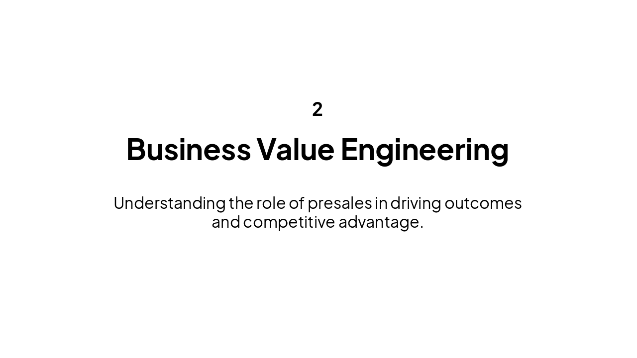 Slide 5 - Business Value