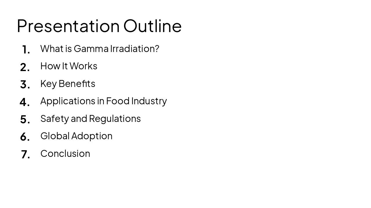 Slide 2 - Presentation Outline