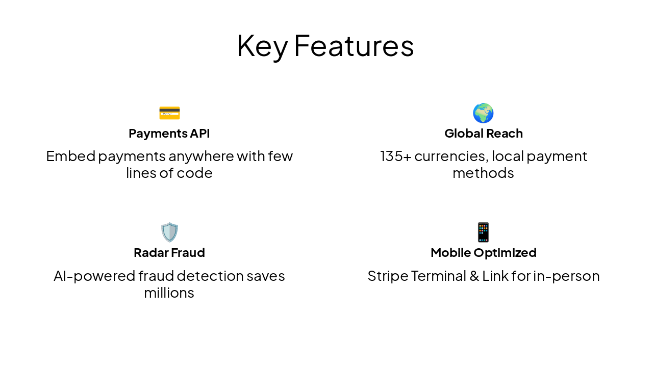 Slide 5 - Key Features
