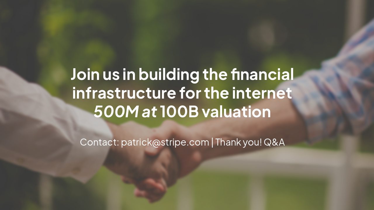 Slide 13 - The Ask