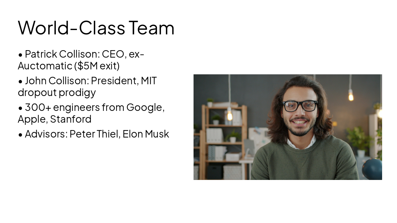 Slide 10 - World-Class Team
