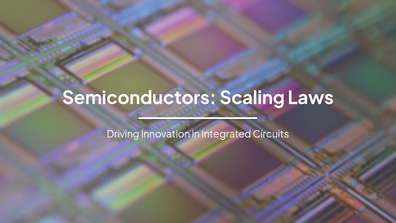 Slide 2 - Semiconductors: Scaling Laws