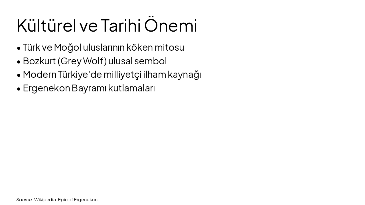 Slide 10 - Kültürel ve Tarihi Önemi
