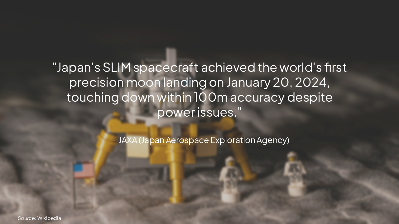 Slide 8 - Recent Event: Moon Mission