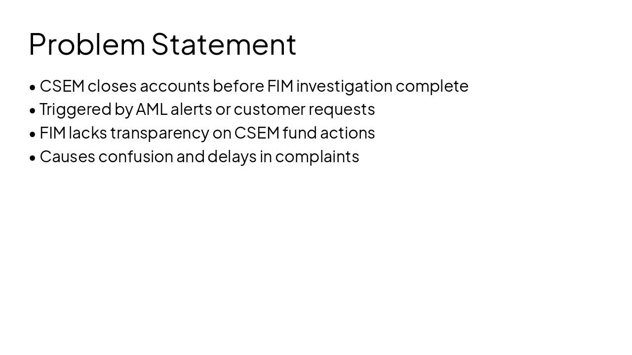 Slide 4 - Problem Statement