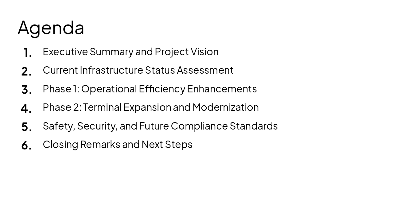 Slide 2 - Agenda