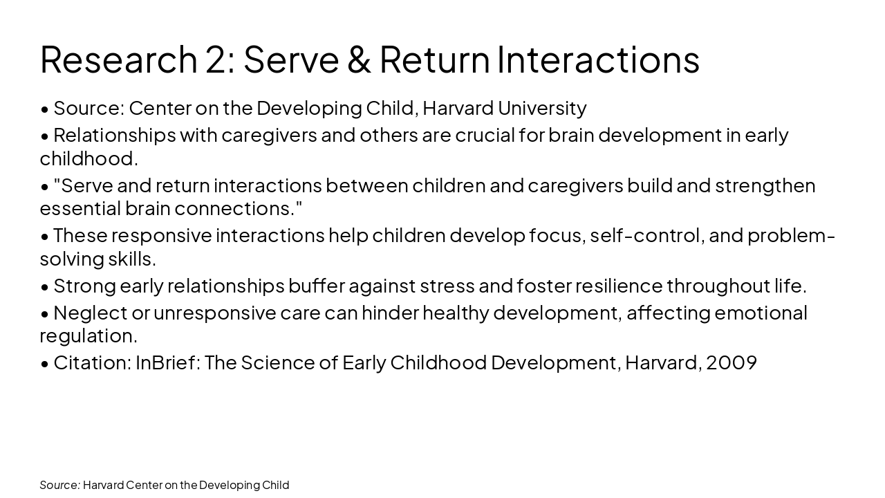 Slide 4 - Research 2: Serve & Return Interactions