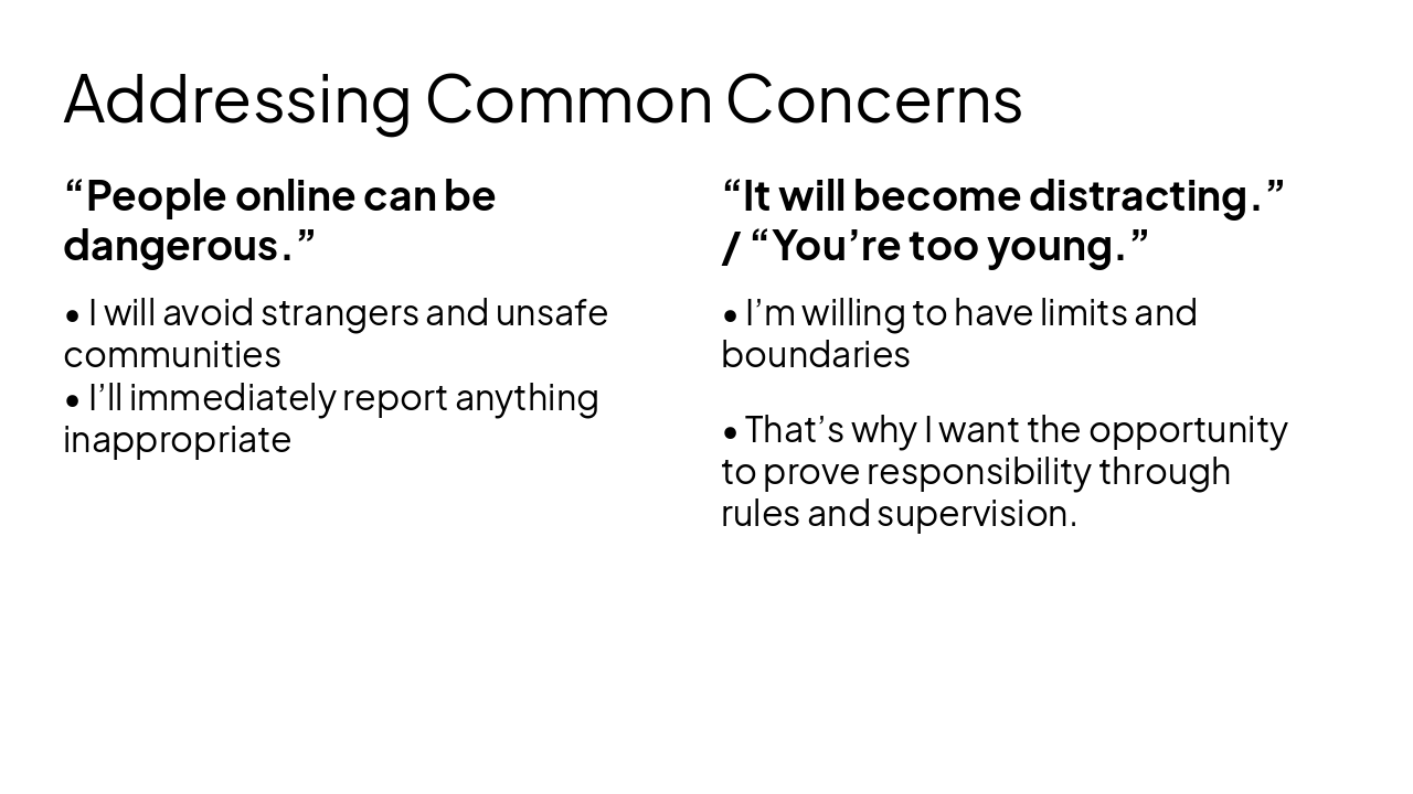 Slide 12 - Addressing Common Concerns