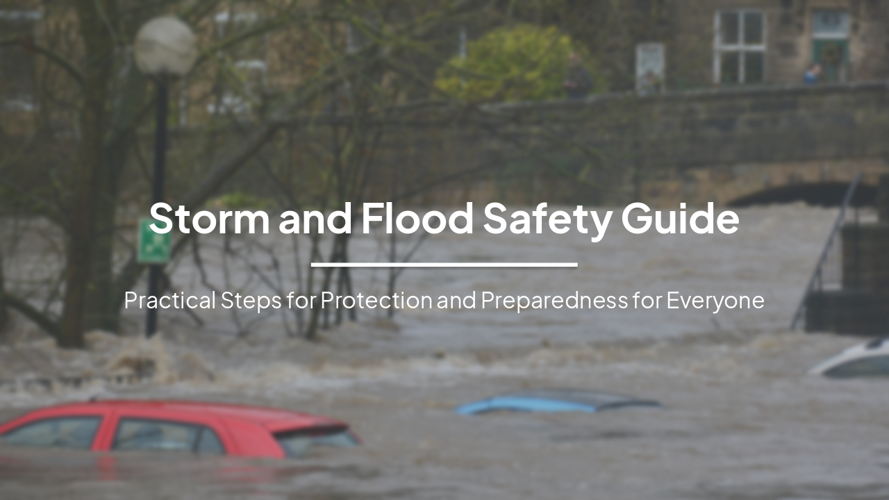 Storm and Flood Safety Guide