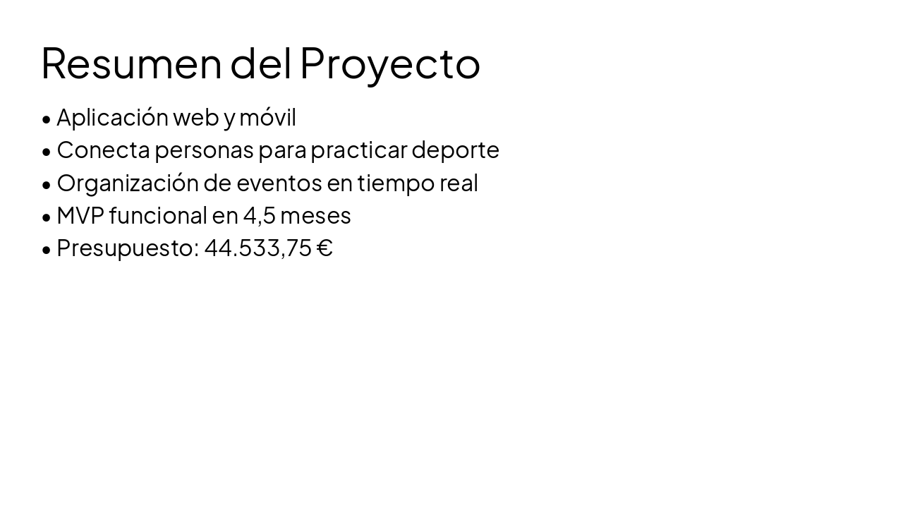 Slide 3 - Resumen del Proyecto
