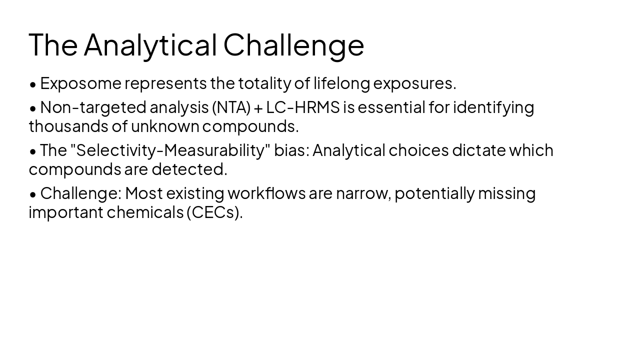 Slide 9 - The Analytical Challenge