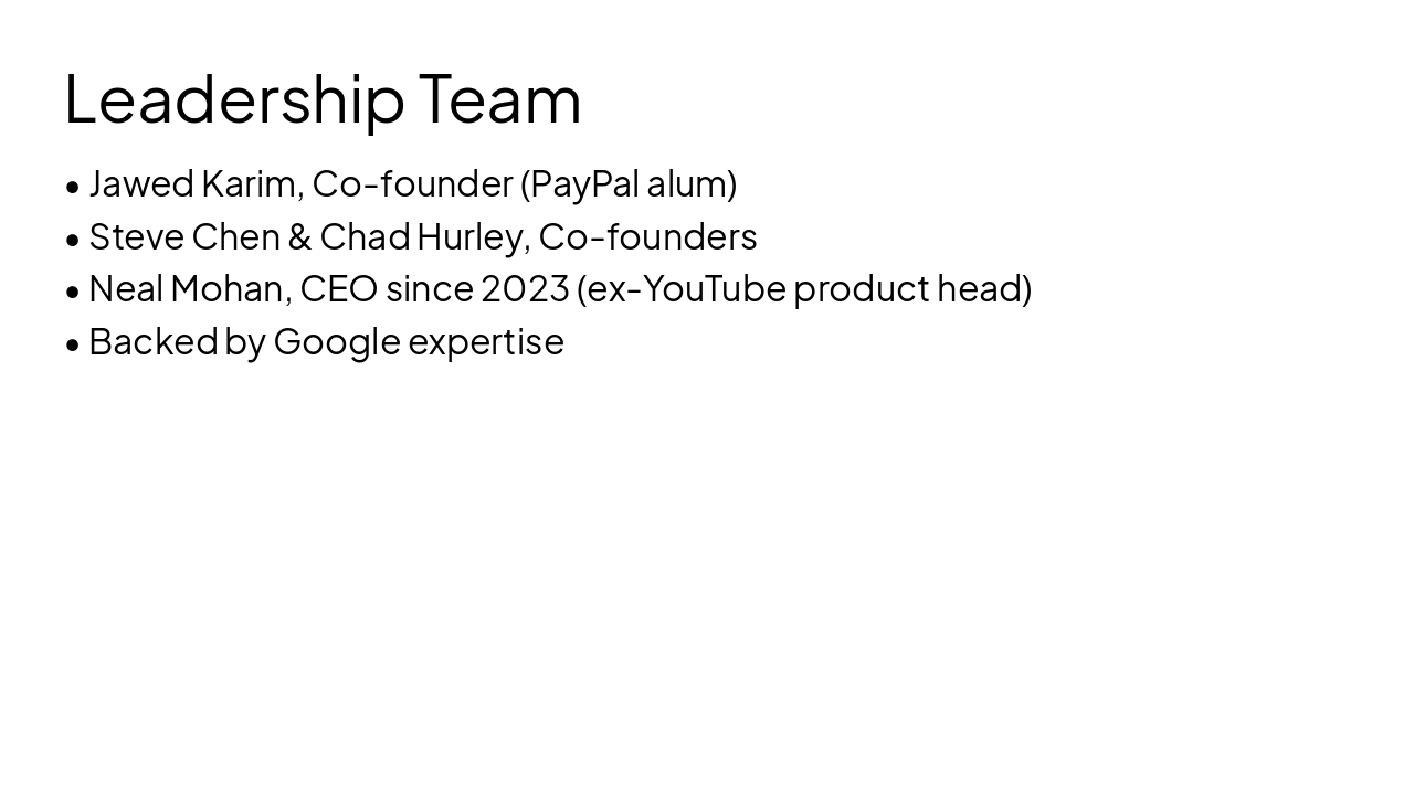 Slide 11 - Leadership Team