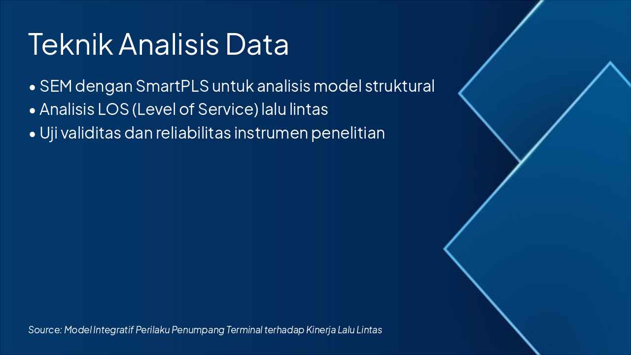 Slide 22 - Teknik Analisis Data