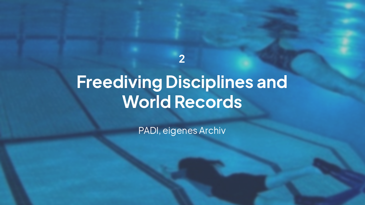 Slide 6 - Freediving Disciplines