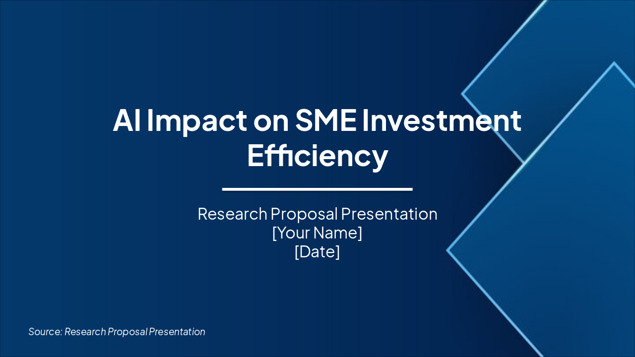 AI Boosting SME Investment Efficiency