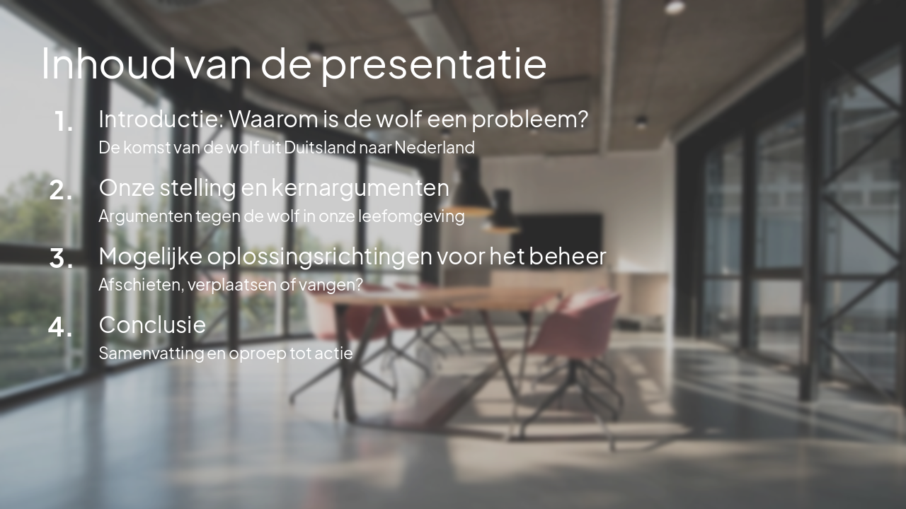 Slide 2 - Inhoud van de presentatie
