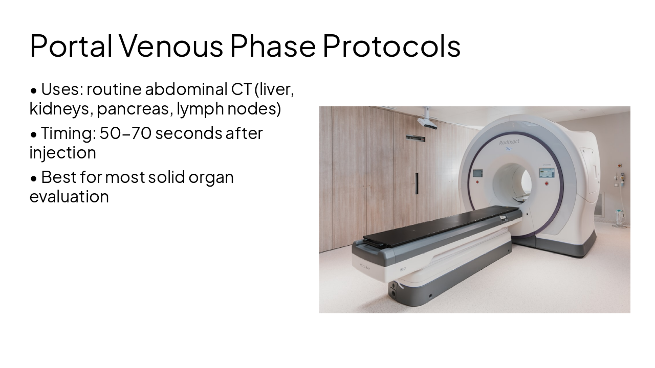 Slide 8 - Portal Venous Phase Protocols