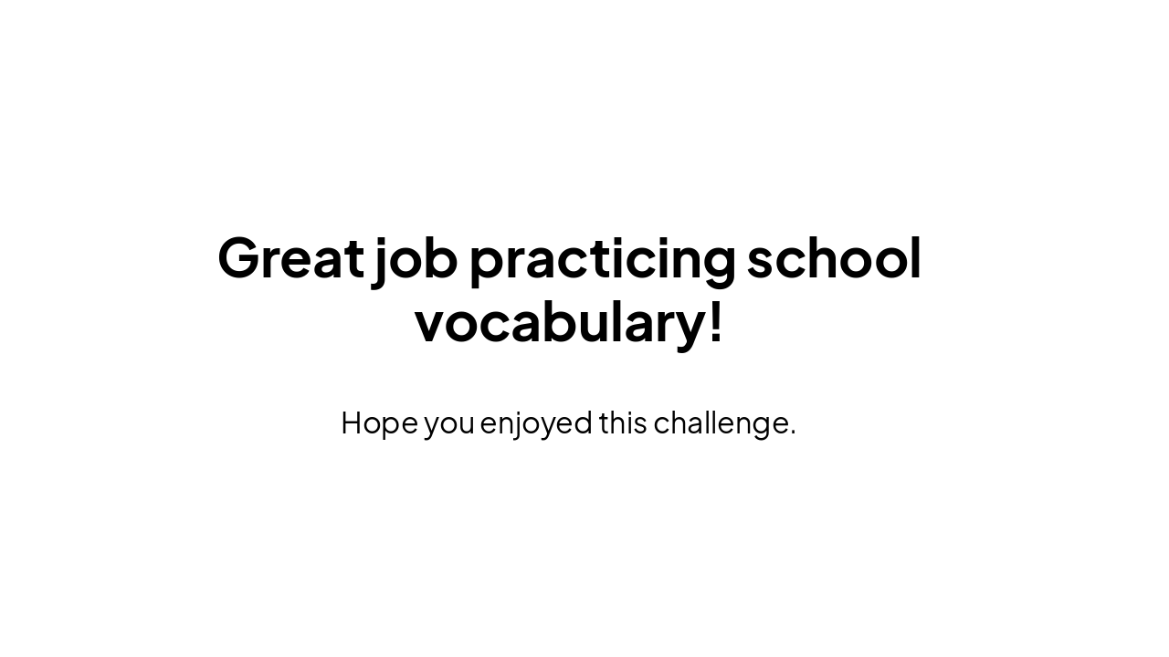 Slide 11 - Finished!