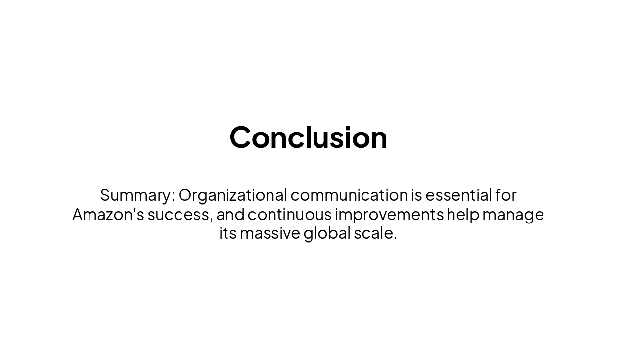 Slide 10 - Final Summary