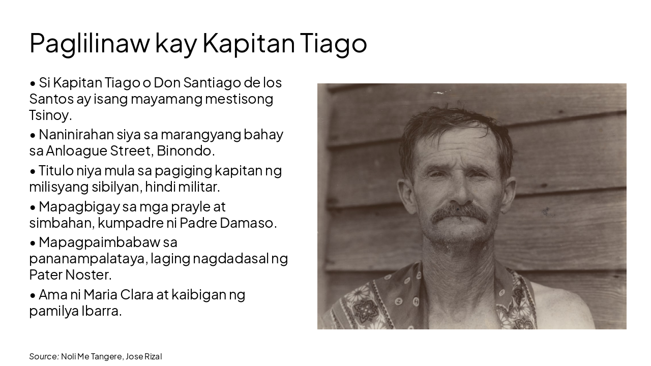 Slide 2 - Paglilinaw kay Kapitan Tiago