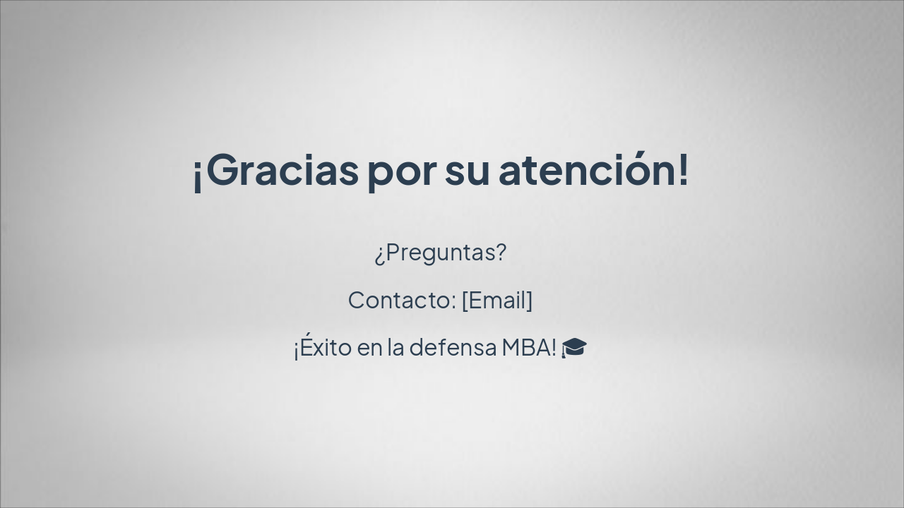 Slide 10 - Conclusión