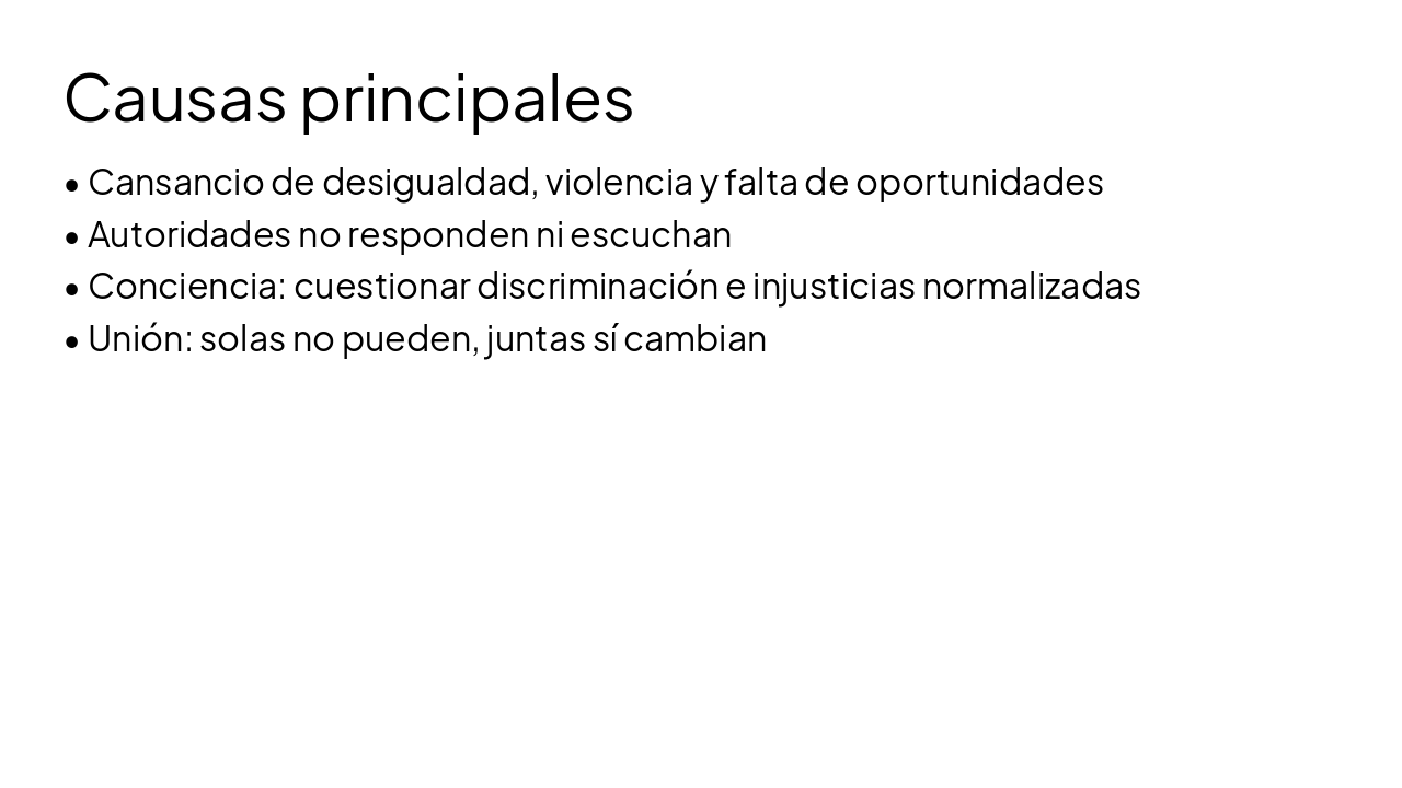Slide 9 - Causas principales