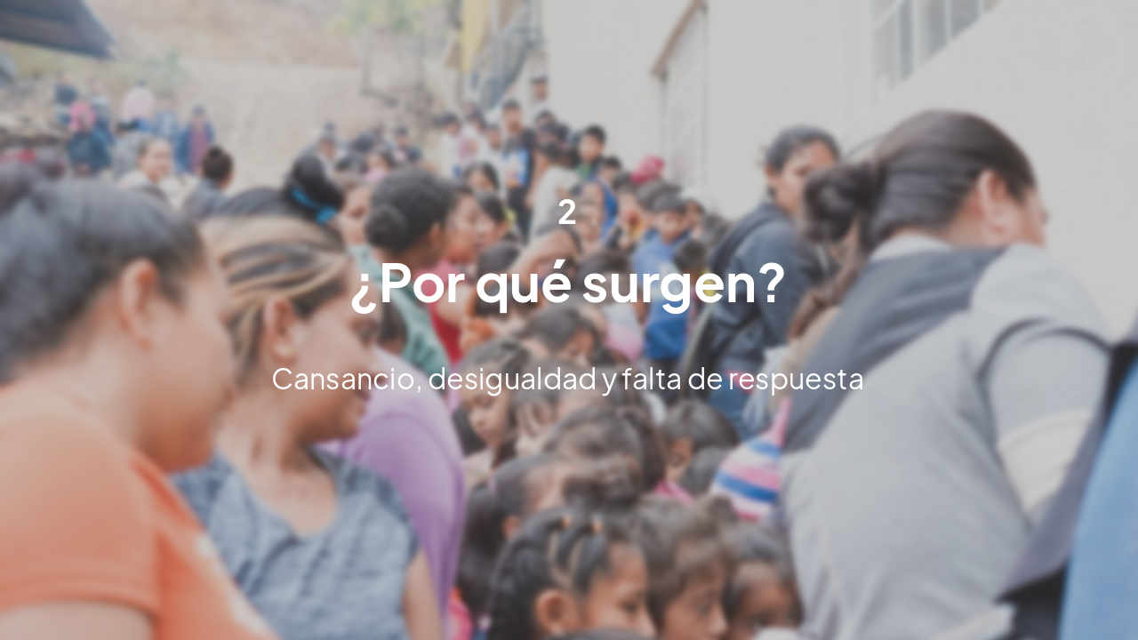 Slide 7 - ¿Por qué surgen?