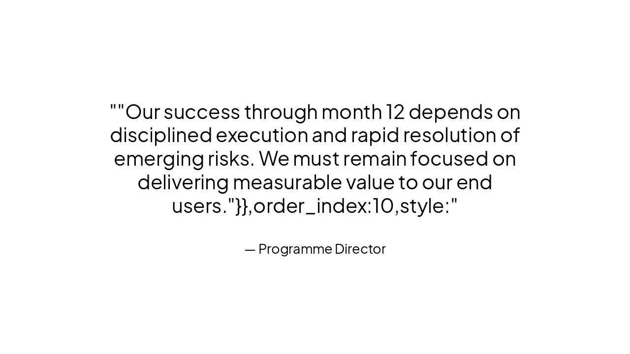 Slide 11 - Leadership Commitment