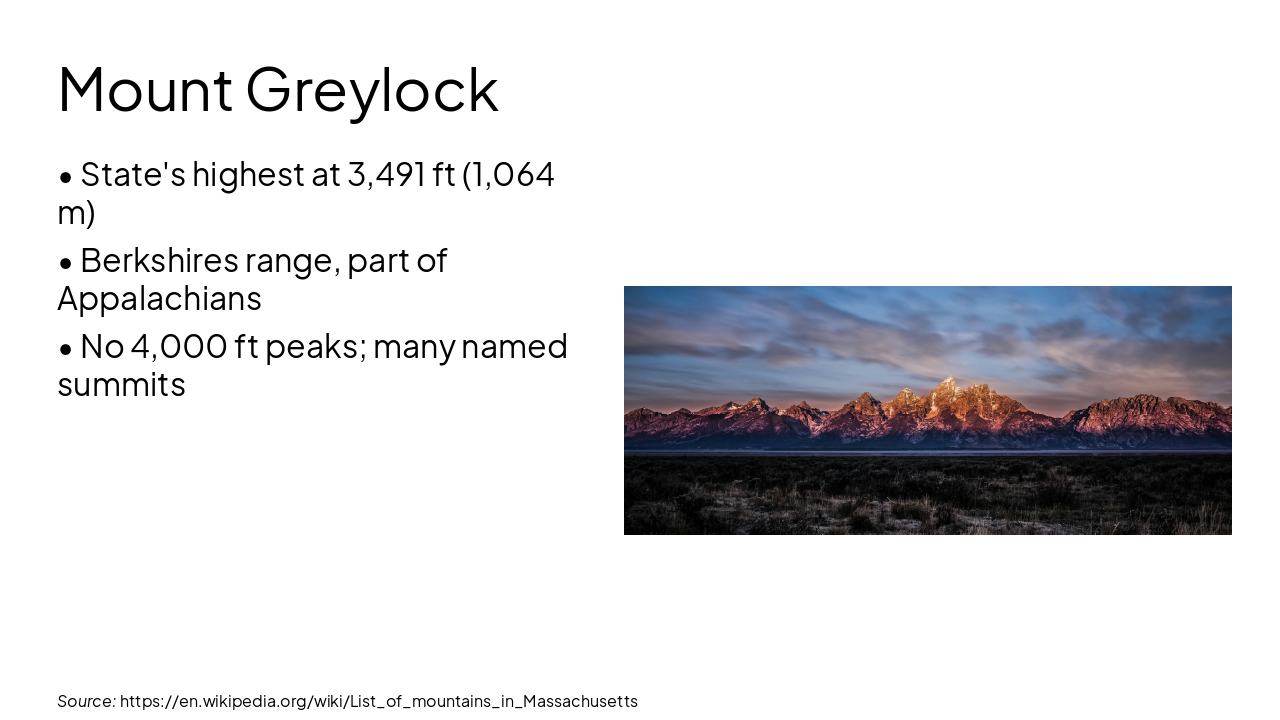 Slide 12 - Mount Greylock