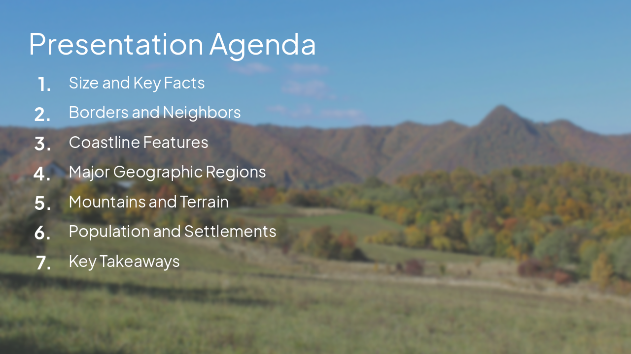 Slide 2 - Presentation Agenda